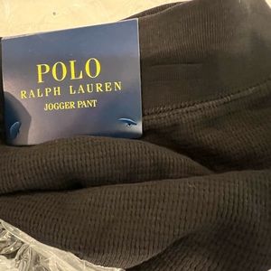 Ralph Lauren Polo jogger pants Men waffle knit NWT